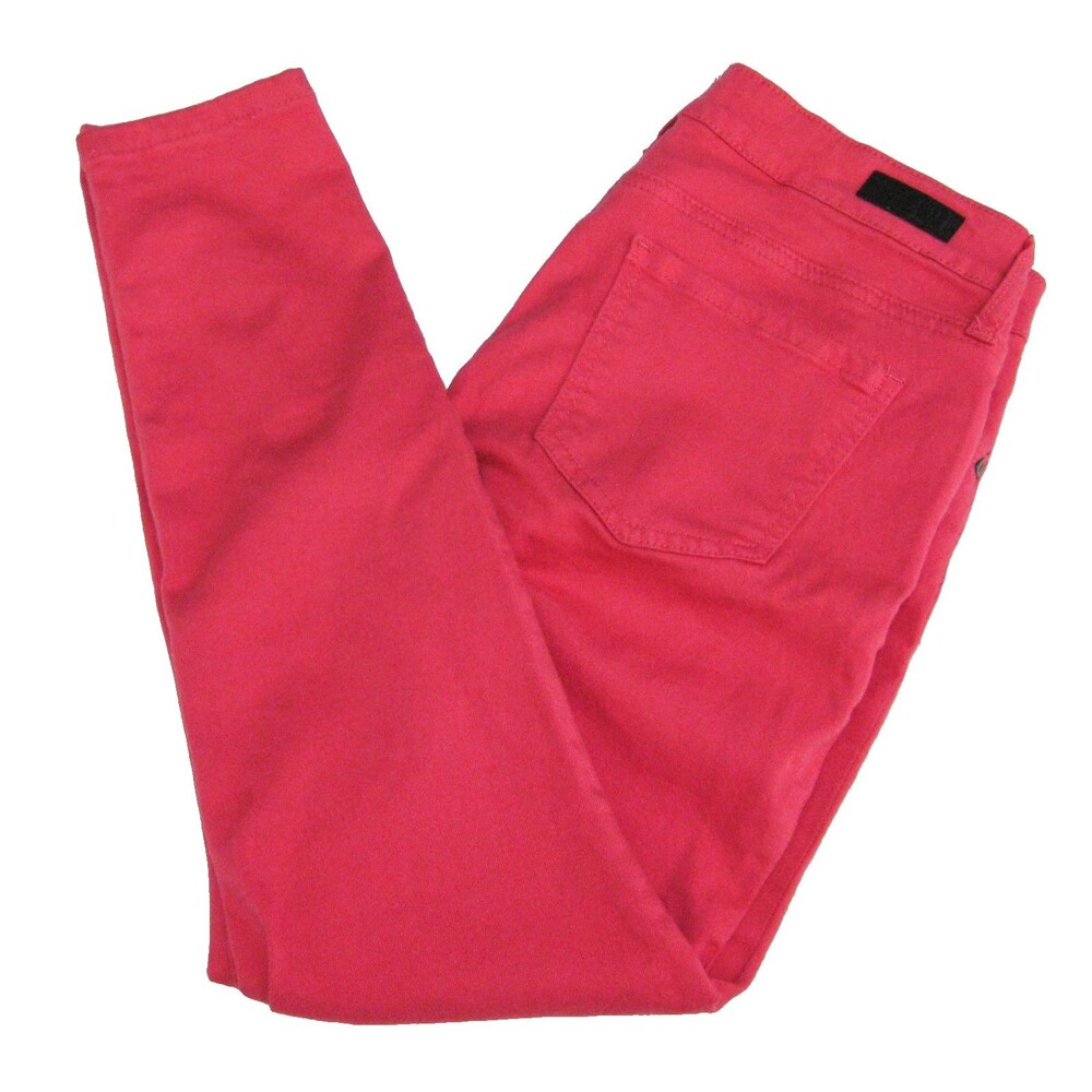 Kut from the Kloth Womens Size 6P Pink Jeans Ankle Skinny Denim Pants 5 Pockets